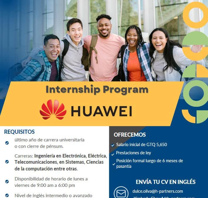 Huawei invita a postularse al programa de estudiantes