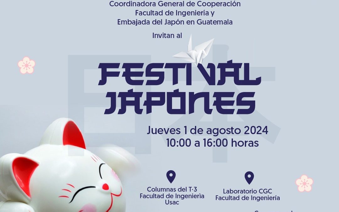 ¡Festival Japonés en la Universidad de San Carlos de Guatemala!